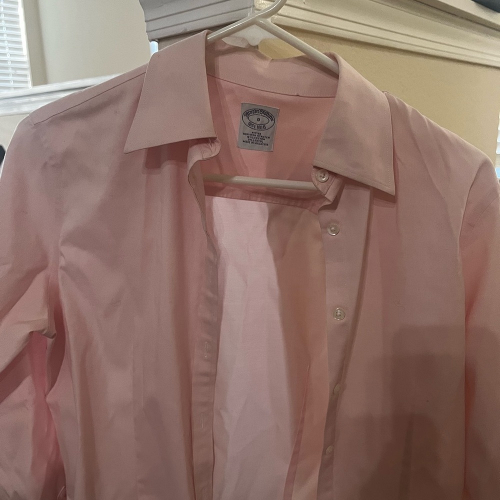 Brooks Brothers Light Pink Dress Shirt